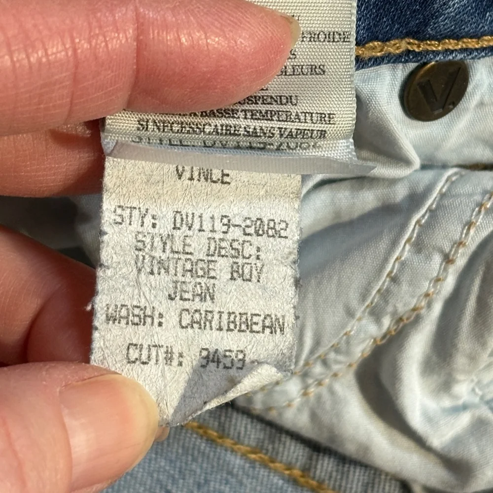 Vince blue jeans